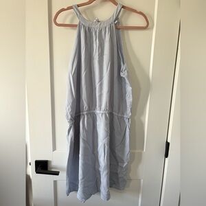 tentree Light Blue Mini Dress